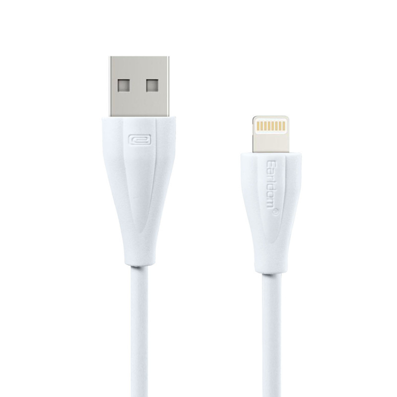 کابل تبدیل USB به لایتنینگ ارلدام مدل EC-S010i طول 0.3 متر