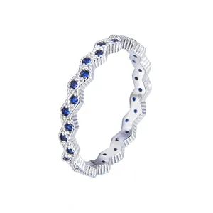 انگشتر نقره زنانه شهر جواهر کد SJ-VR005