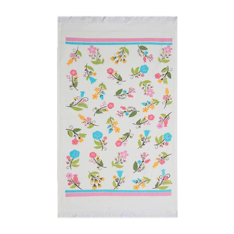 حوله آشپزخانه آکیپک مدل Flowers - 1 سایز 40x60 سانتی‌متر