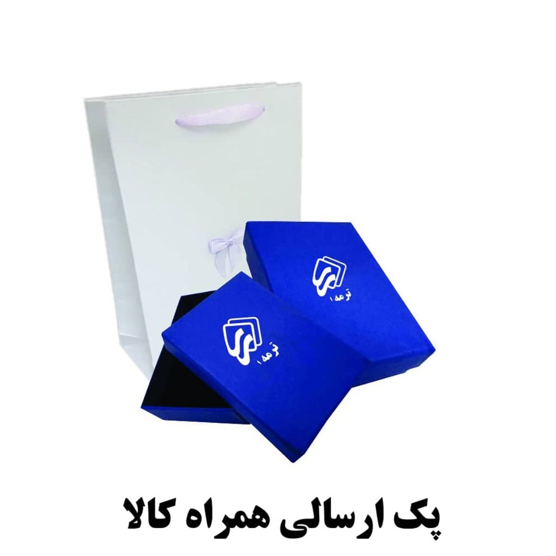 گردنبند نقره مردانه ترمه 1 طرح مهدی کد A35 -  - 3