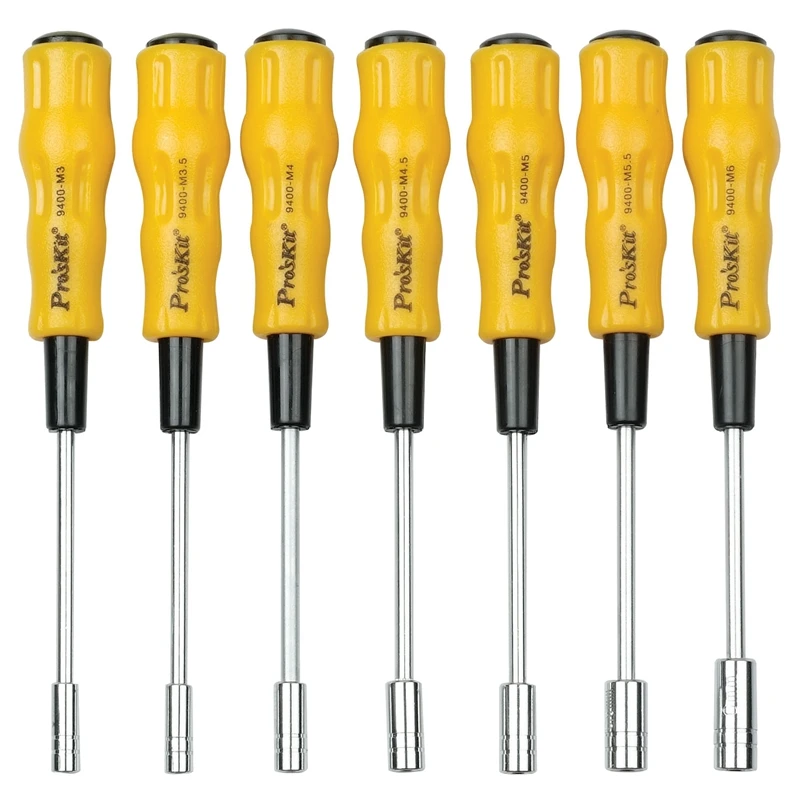 مجموعه 7 عددی آچار بکس پروسکیت مدل 1PK-9402