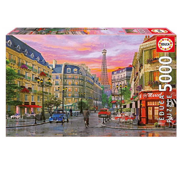 پازل 5000 تکه ادوکا مدل Rue Paris