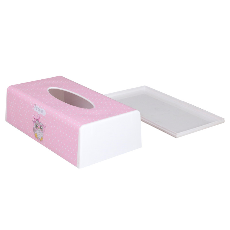 ست سطل و جادستمال اتاق کودک طرح جغد کد 5056