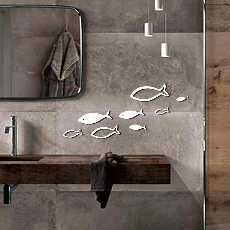 آینه طرح ماهی