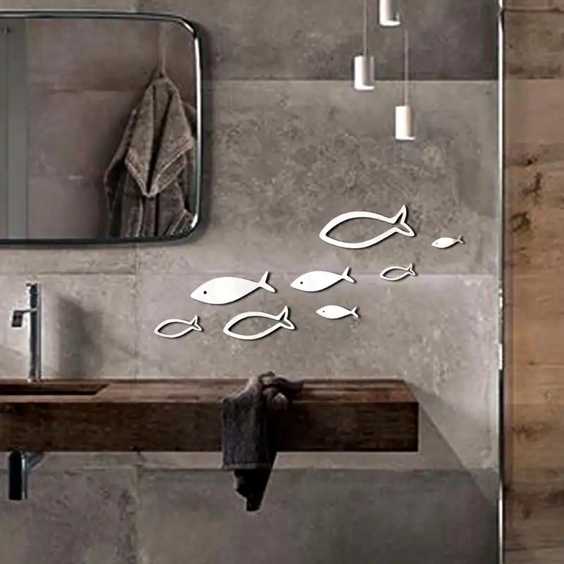 آینه طرح ماهی