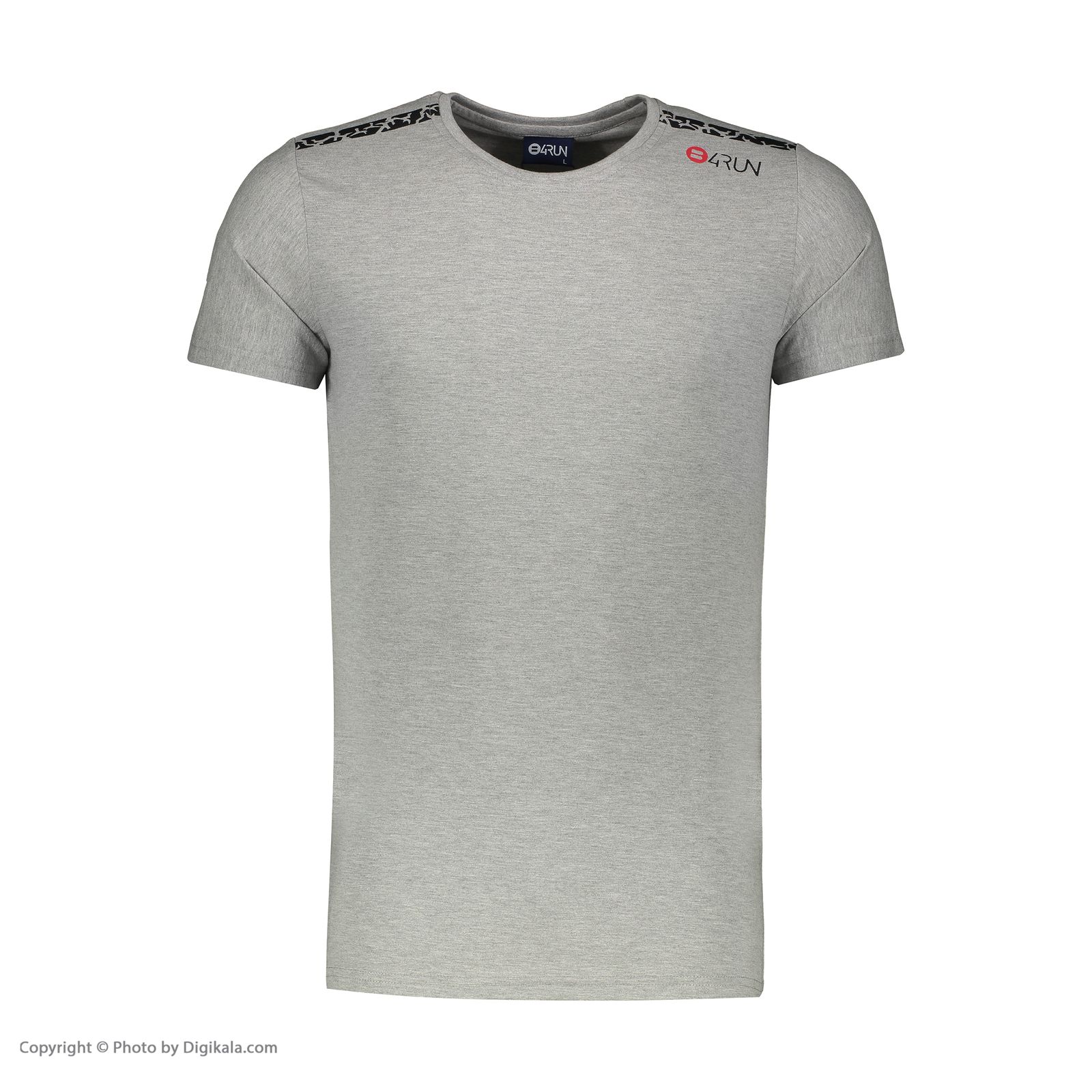 تی شرت ورزشی مردانه بی فور ران مدل 980318-93 - طوسی - 2