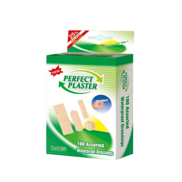 چسب زخم پرفکت پلاستر مدل n-60071 بسته 100 عددی