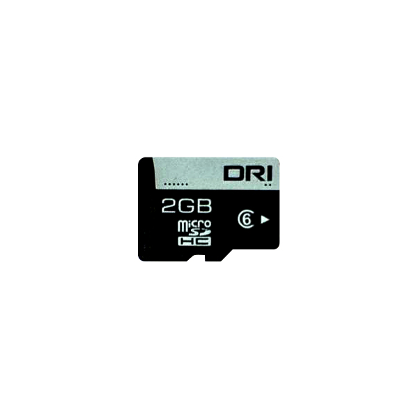 کارت حافظه microSDHC دی آر آی کلاس 6 استاندارد UHS-I U1 سرعت 6MBps ظرفیت 2 گیگابایت