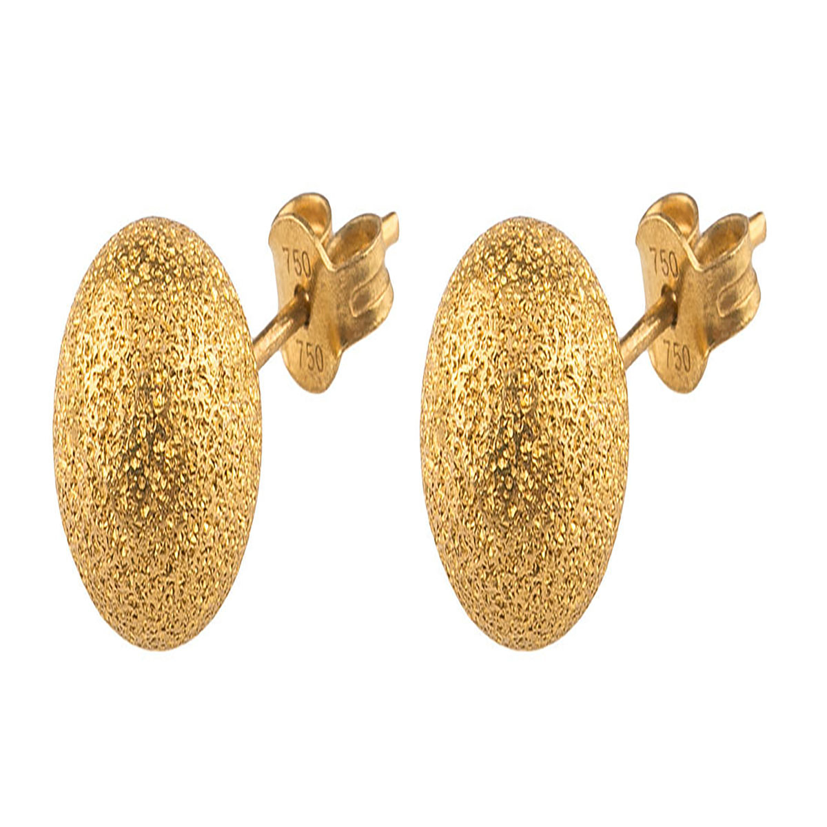 گوشواره طلا 18 عیار زنانه جواهری دیاموند کد Gm3265