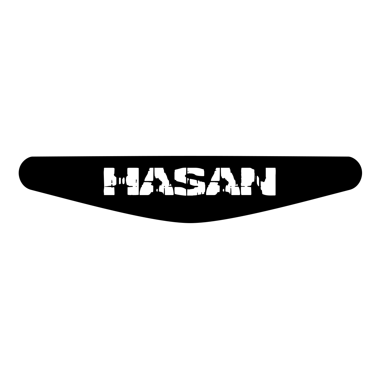 برچسب لایت بار دسته پلی استیشن 4 ونسونی طرح HASAN