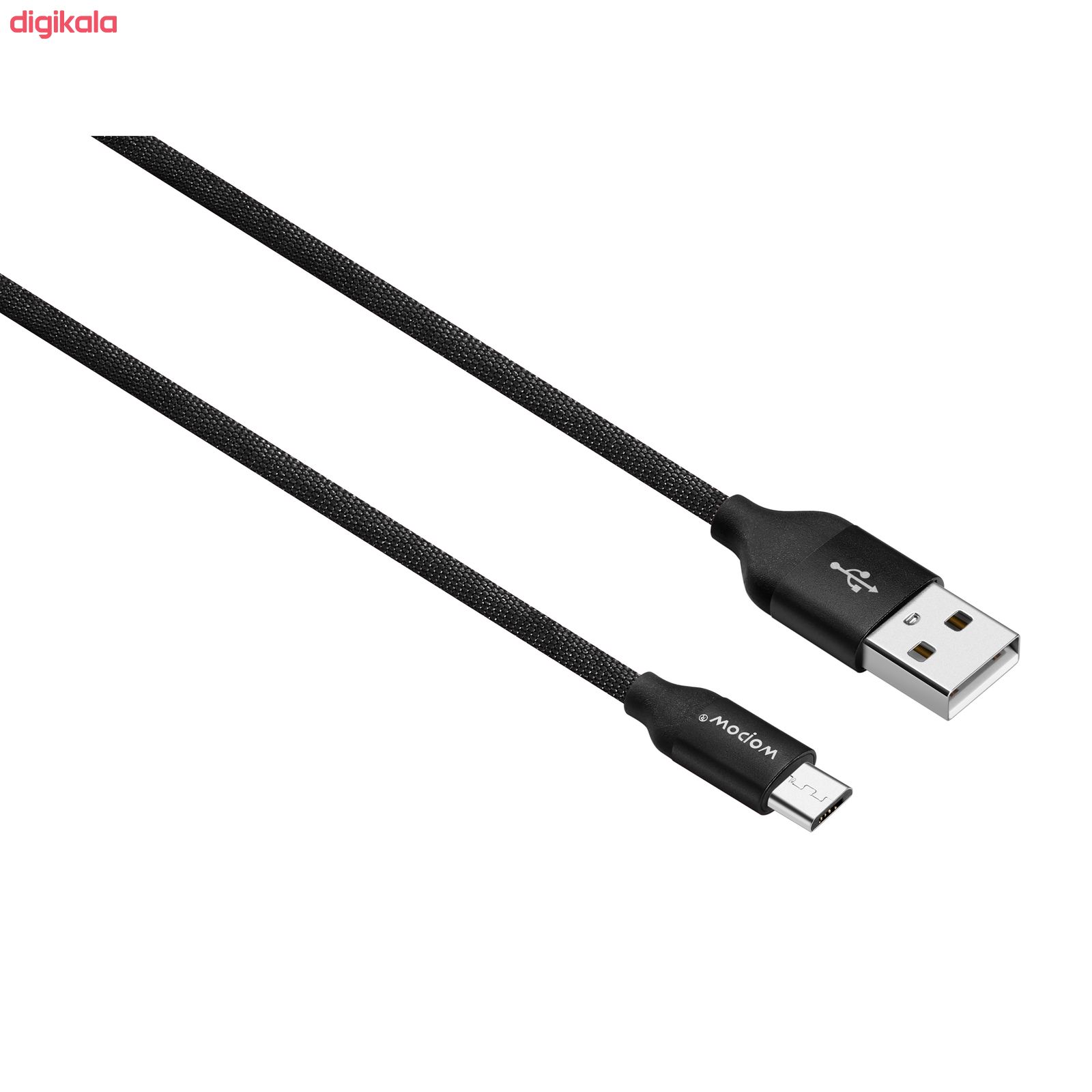 کابل تبدیل USB به microUSB وپو مدل LC908 طول 1 متر main 1 2