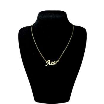 گردنبند زنانه ژوپینگ طرح آذر کد a5334