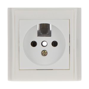 پریز تلفن روکار خیام الکتریک مدل KH4004