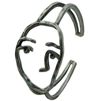 دستبند مردانه طرخ رخ کد FACE5