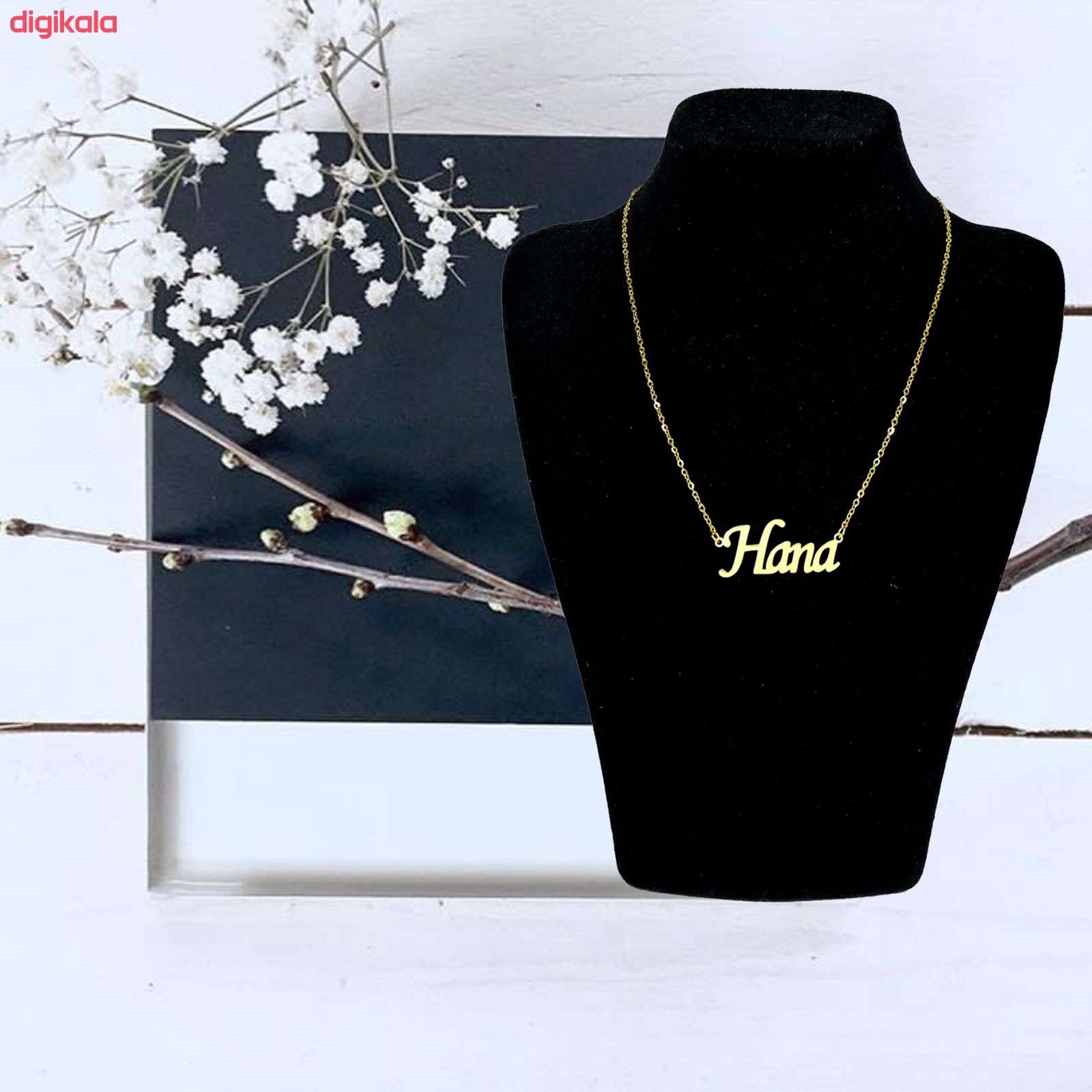 گردنبند زنانه ژوپینگ طرح هانا کد a122 main 1 2