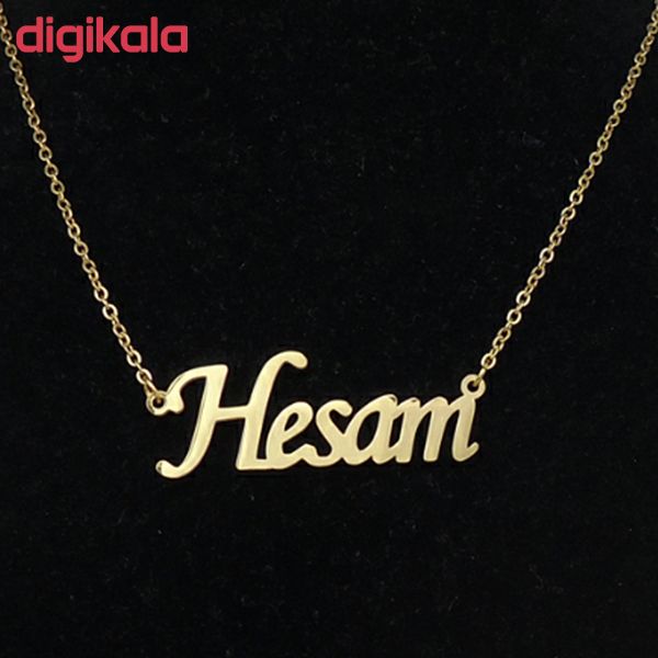 گردنبند زنانه ژوپینگ طرح حسام کد a154 main 1 1