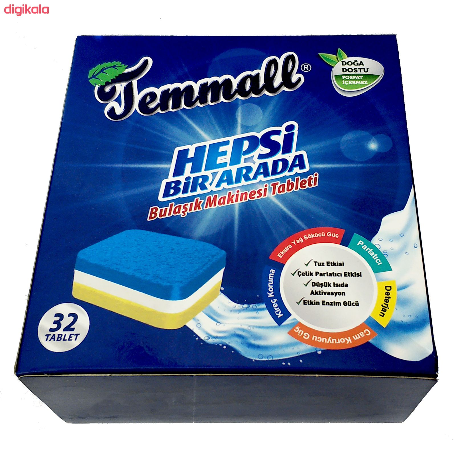  ماشین ظرفشویی تمال مدل Hepsi بسته 32 عددی