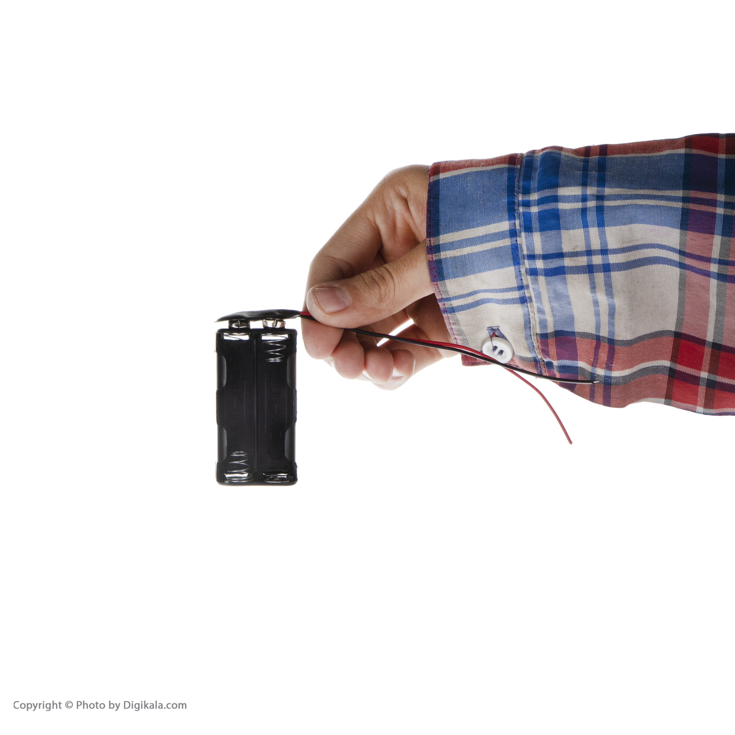 محفظه باتری قلمی مدل MR02 به همراه سوکت