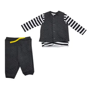 ست 3 تکه لباس نوزادی پسرانه کدpb01