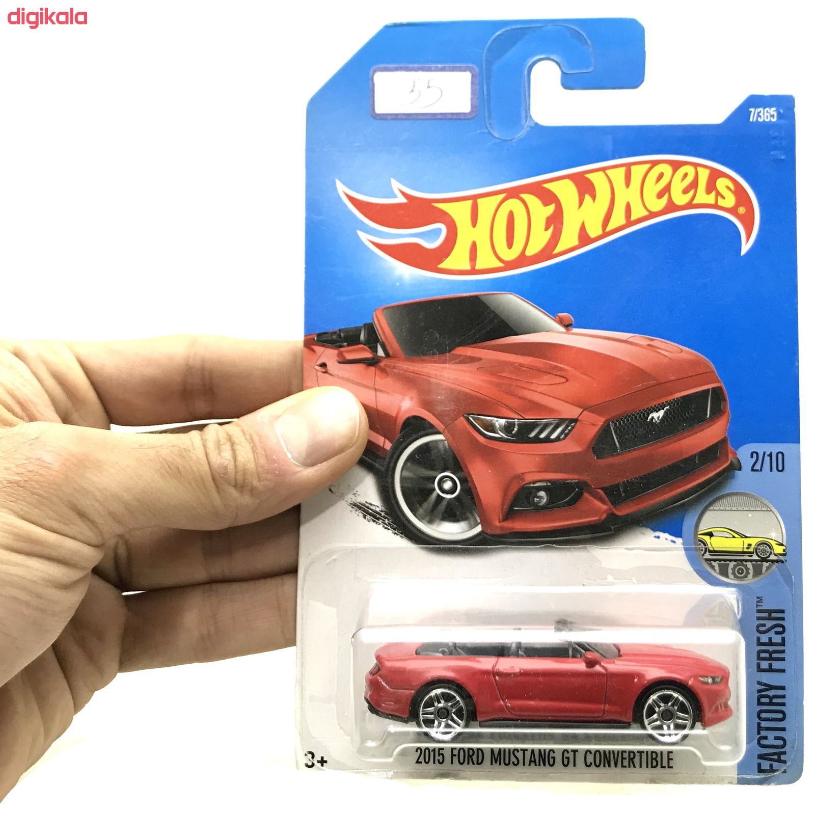 ماشین بازی هات ویلز طرح Ford Mustang GT کد 67 main 1 1