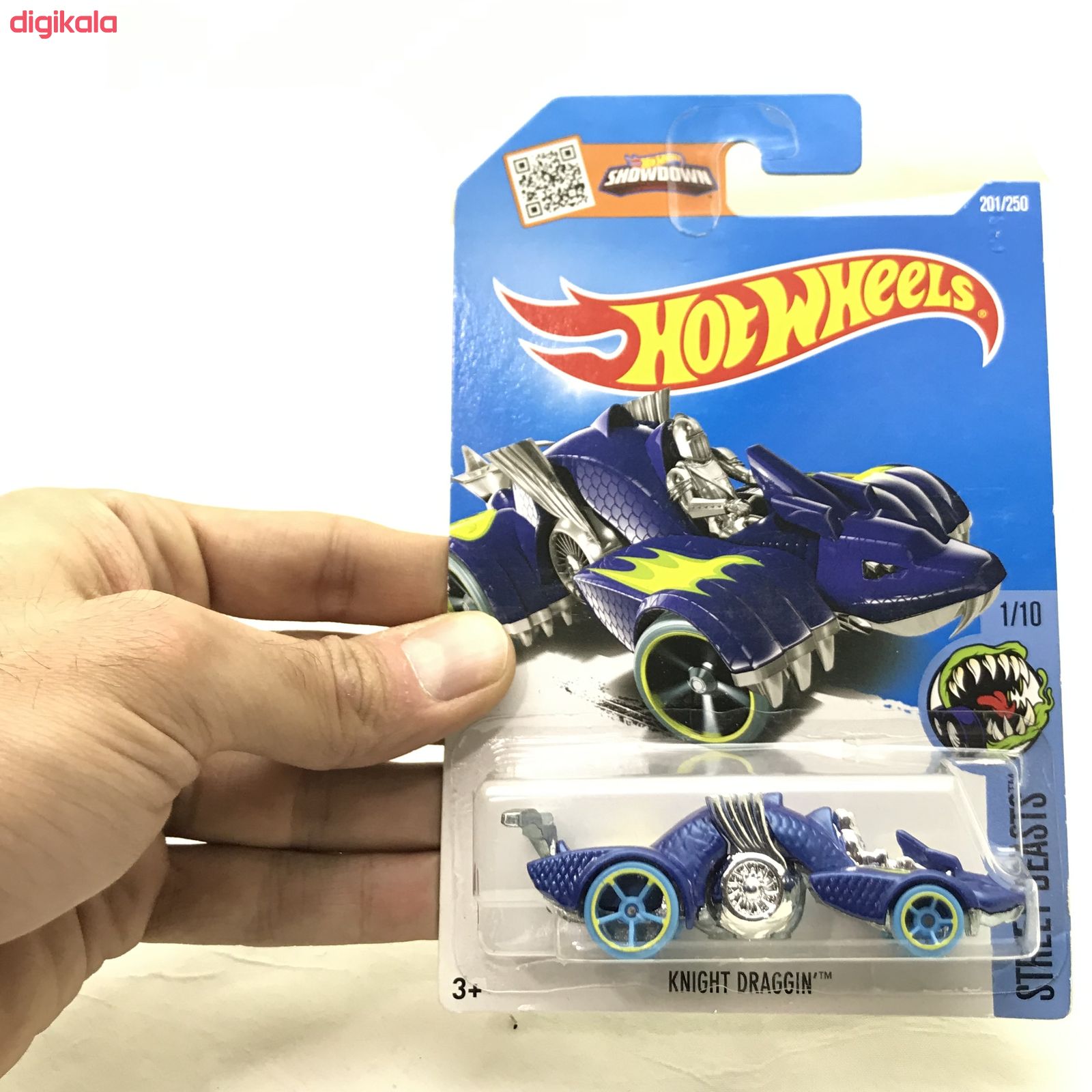 ماشین بازی هات ویلز طرح Knight Draggin کد 69 main 1 1
