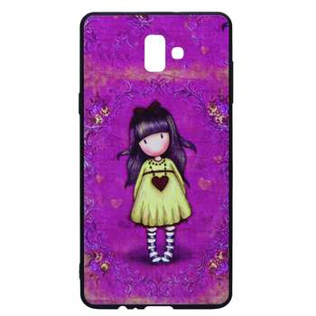 کاور طرح Girl مدل Sa-01 مناسب برای گوشی موبایل سامسونگ Galaxy J6 Plus