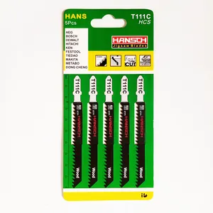 مجموعه 5 عددی تیغ اره عمود بر چوب هنس کد PT111C 