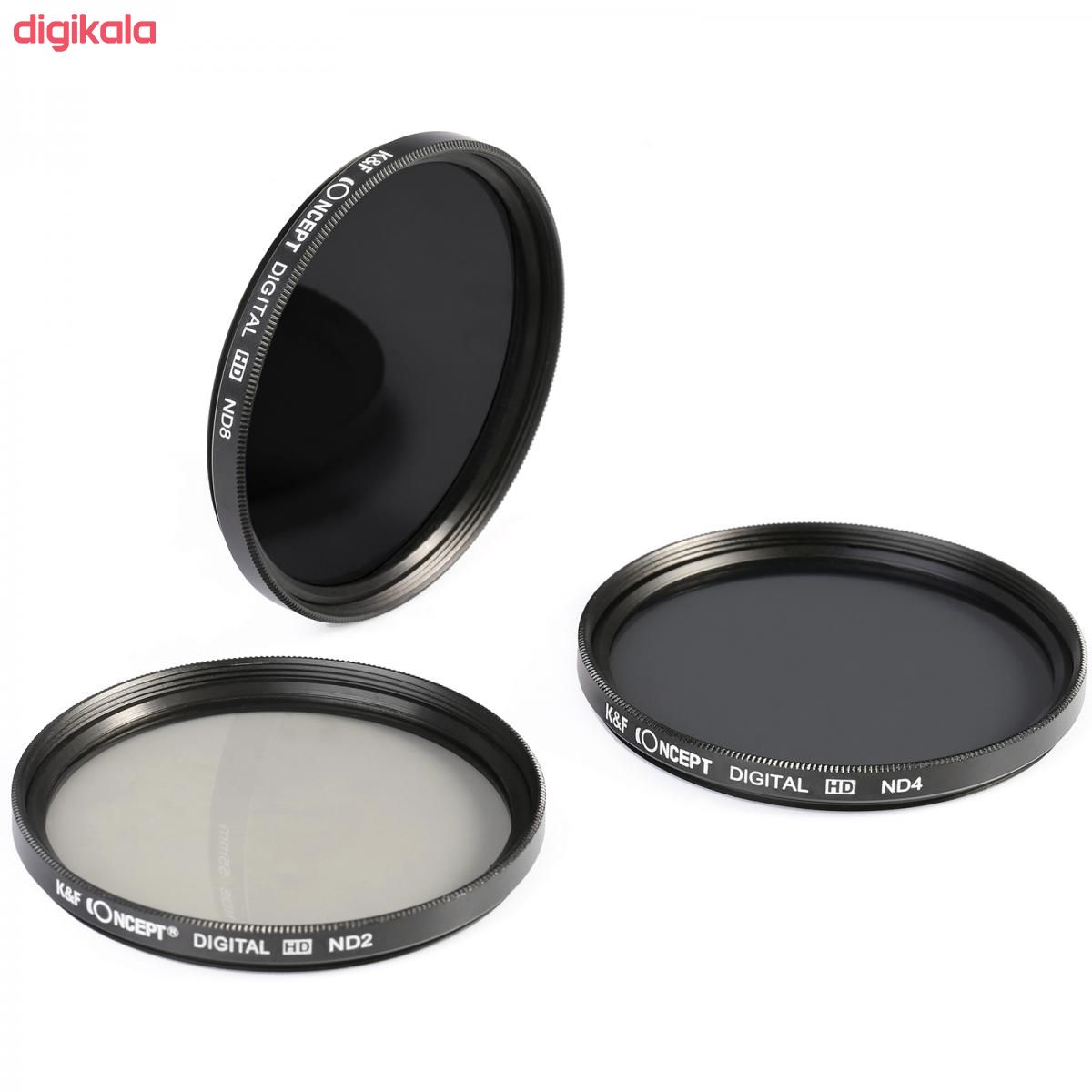 فیلتر کی اند اف مدل ND248 72mm مجموعه 3 عددی main 1 2