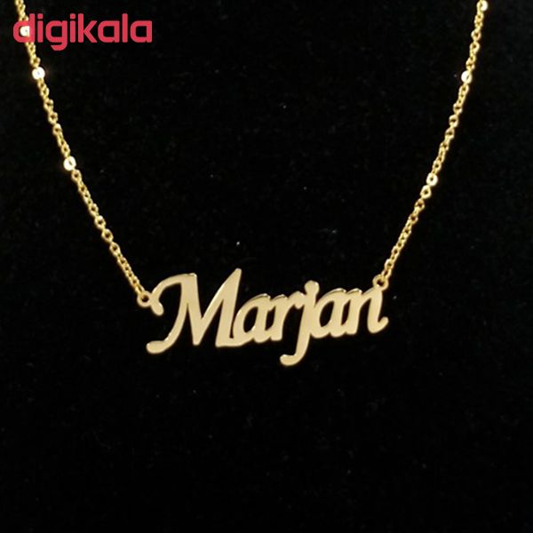 گردنبند زنانه ژوپینگ طرح مرجان کد a10144 main 1 1