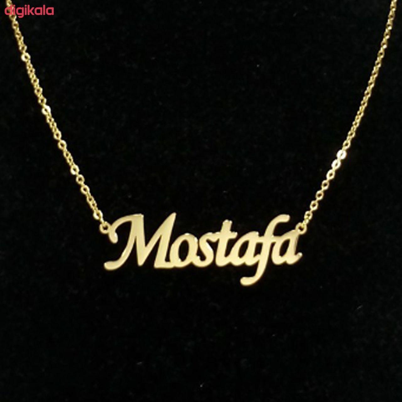 گردنبند زنانه ژوپینگ طرح مصطفی کد a7771 main 1 1