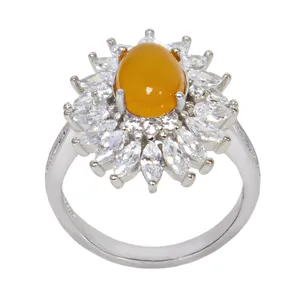 انگشتر نقره زنانه  کد AWR_012