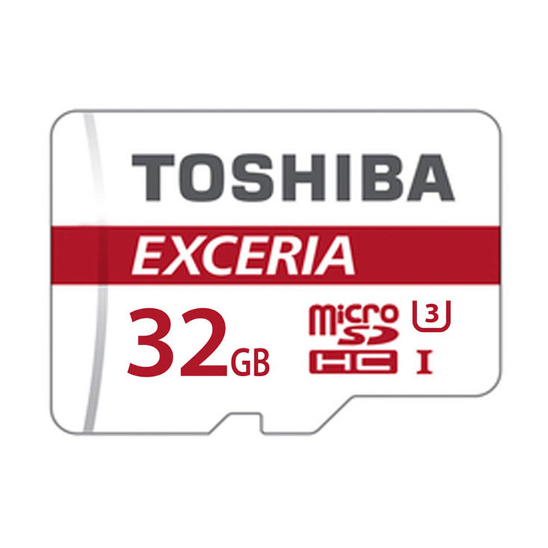 کارت حافظه microSDHC توشیبا مدل EXCERIA M302-EA کلاس 10 استاندارد UHS-I U3 سرعت 90MBps ظرفیت 32 گیگابایت به همراه آداپتور SD
