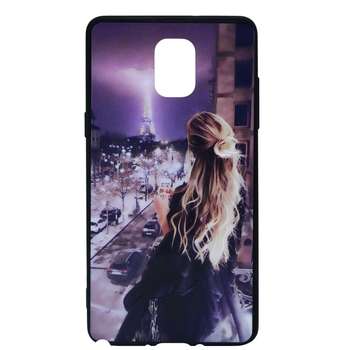 کاور طرح Lady مدل Sa-01 مناسب برای گوشی موبایل سامسونگ Galaxy Note 4