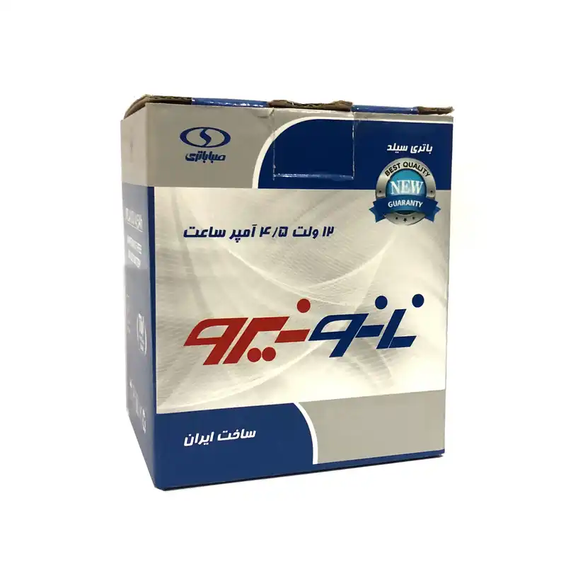 باتری یو پی اس 12 ولت 4.5 آمپر ساعت صبا باتری مدل نانو نیرو