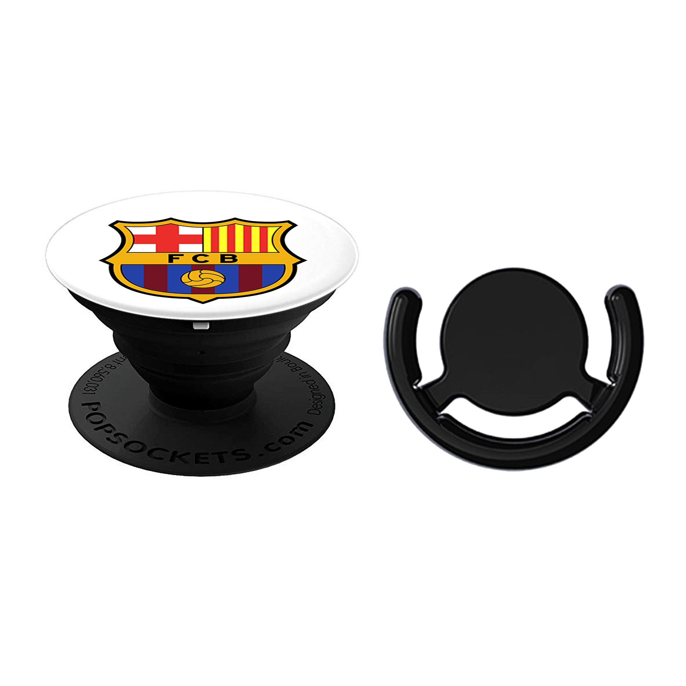 پایه نگهدارنده گوشی موبایل پاپ سوکت طرح تیم فوتبال بارسلونا کد ps2