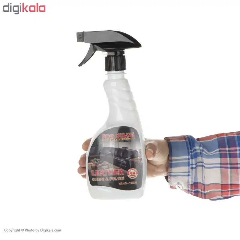 اسپری تمیز کننده چرم اکو واش کد 10139