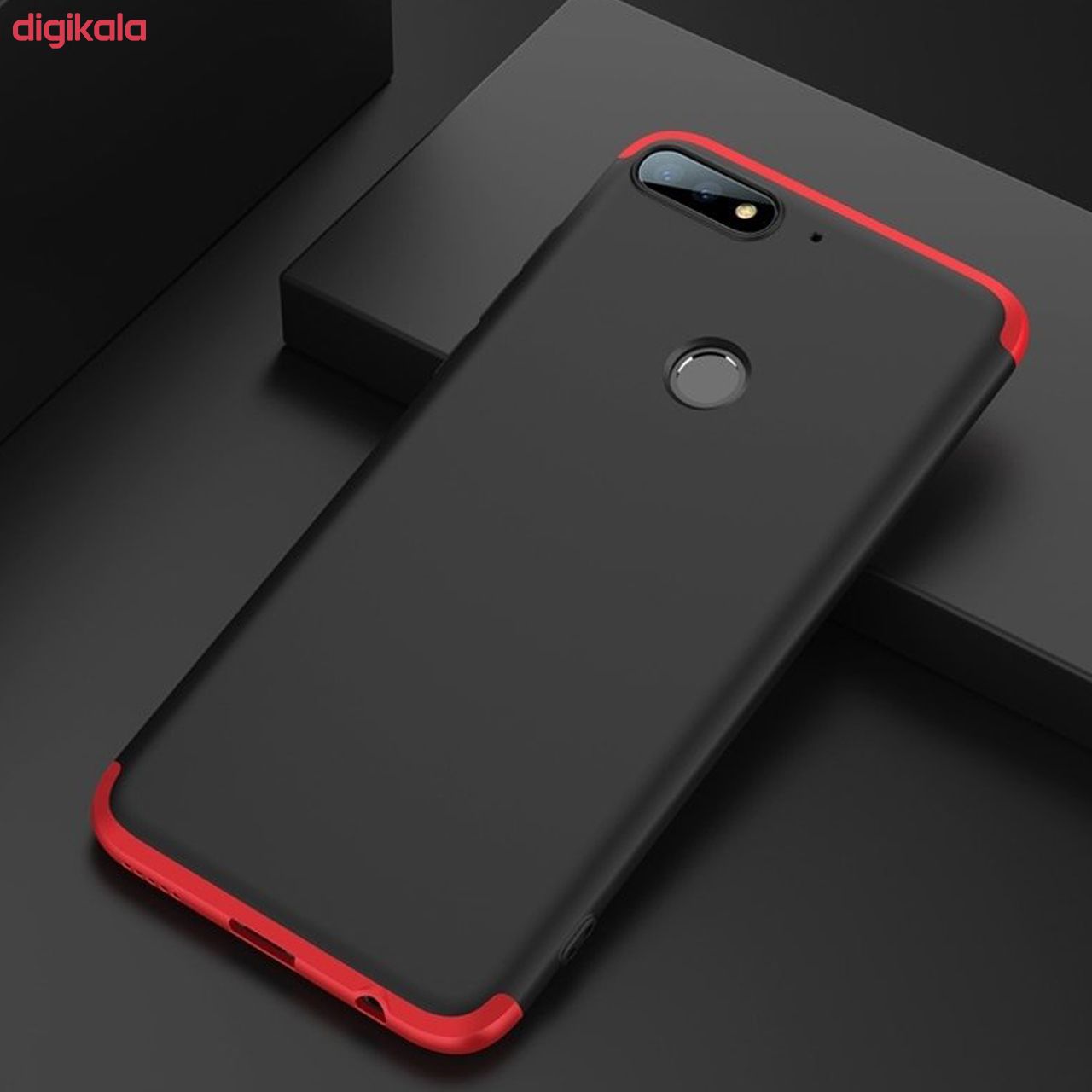 کاور 360 درجه مسیر مدل MGKNEW-MGMJ-1 مناسب برای گوشی موبایل هوآوی Y6 Prime 2018 به همراه محافظ صفحه نمایش main 1 1