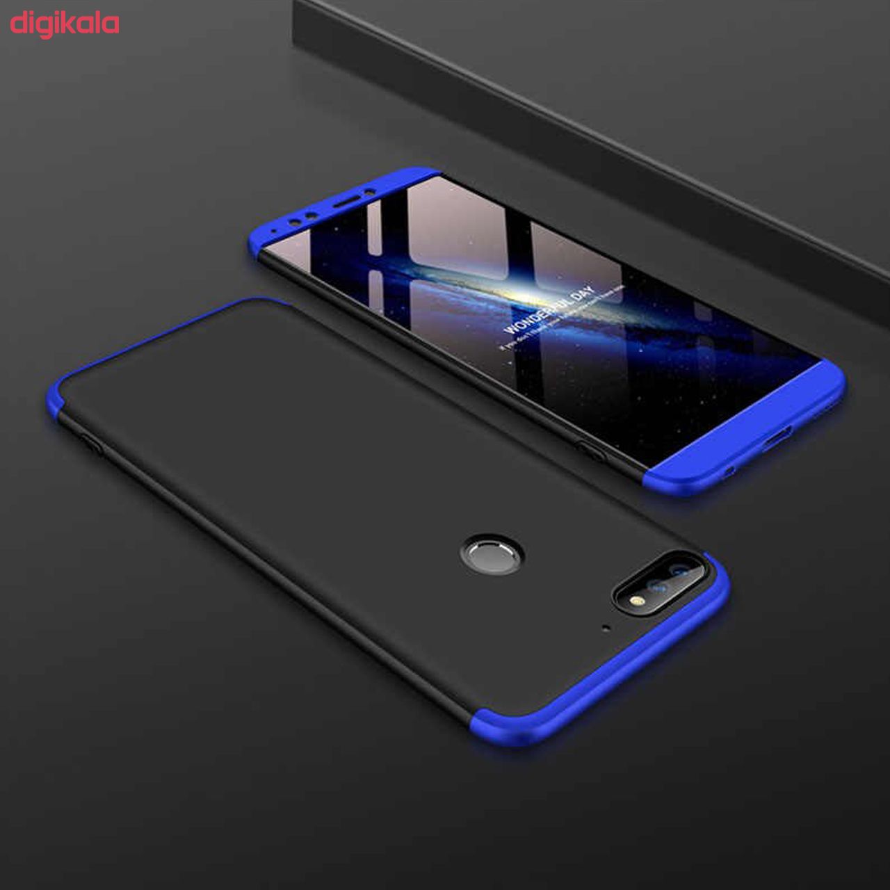 کاور 360 درجه مسیر مدل MGKNEW-MGMJ-1 مناسب برای گوشی موبایل هوآوی Y6 Prime 2018 به همراه محافظ صفحه نمایش main 1 3