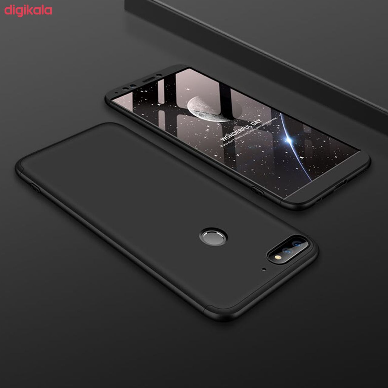 کاور 360 درجه مسیر مدل MGKNEW-MGMJ-1 مناسب برای گوشی موبایل هوآوی Y7 Prime 2018 به همراه محافظ صفحه نمایش main 1 2
