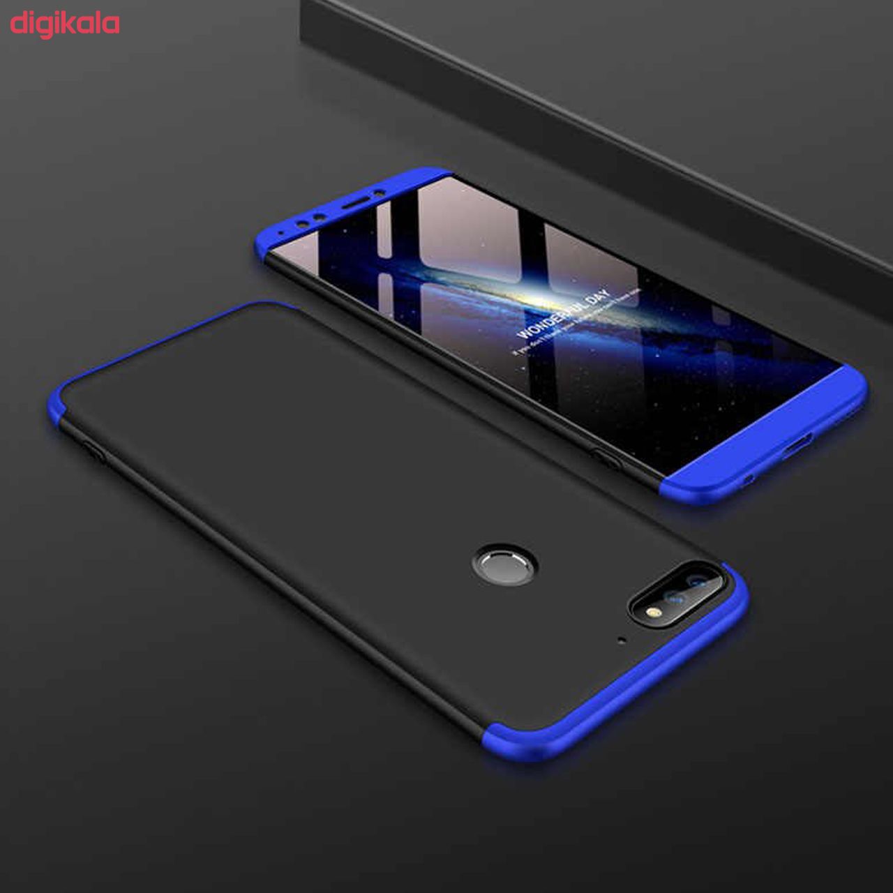 کاور 360 درجه مسیر مدل MGKNEW-MGMJ-1 مناسب برای گوشی موبایل هوآوی Y7 Prime 2018 به همراه محافظ صفحه نمایش main 1 3