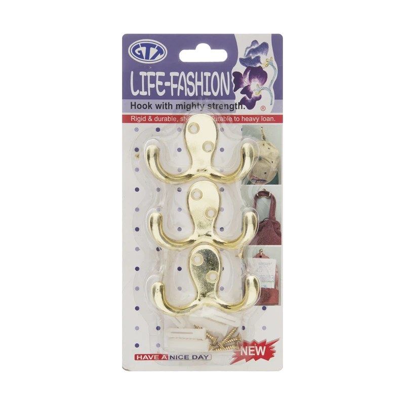 آویز حوله لایف فشن مدل A06 بسته 3 عددی