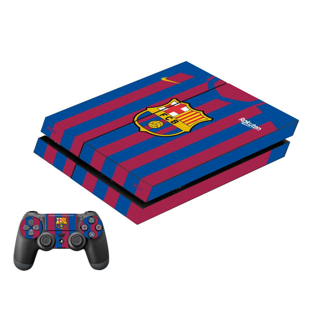 برچسب پلی استیشن 4 پلی اینفینی مدل FC Barcelona