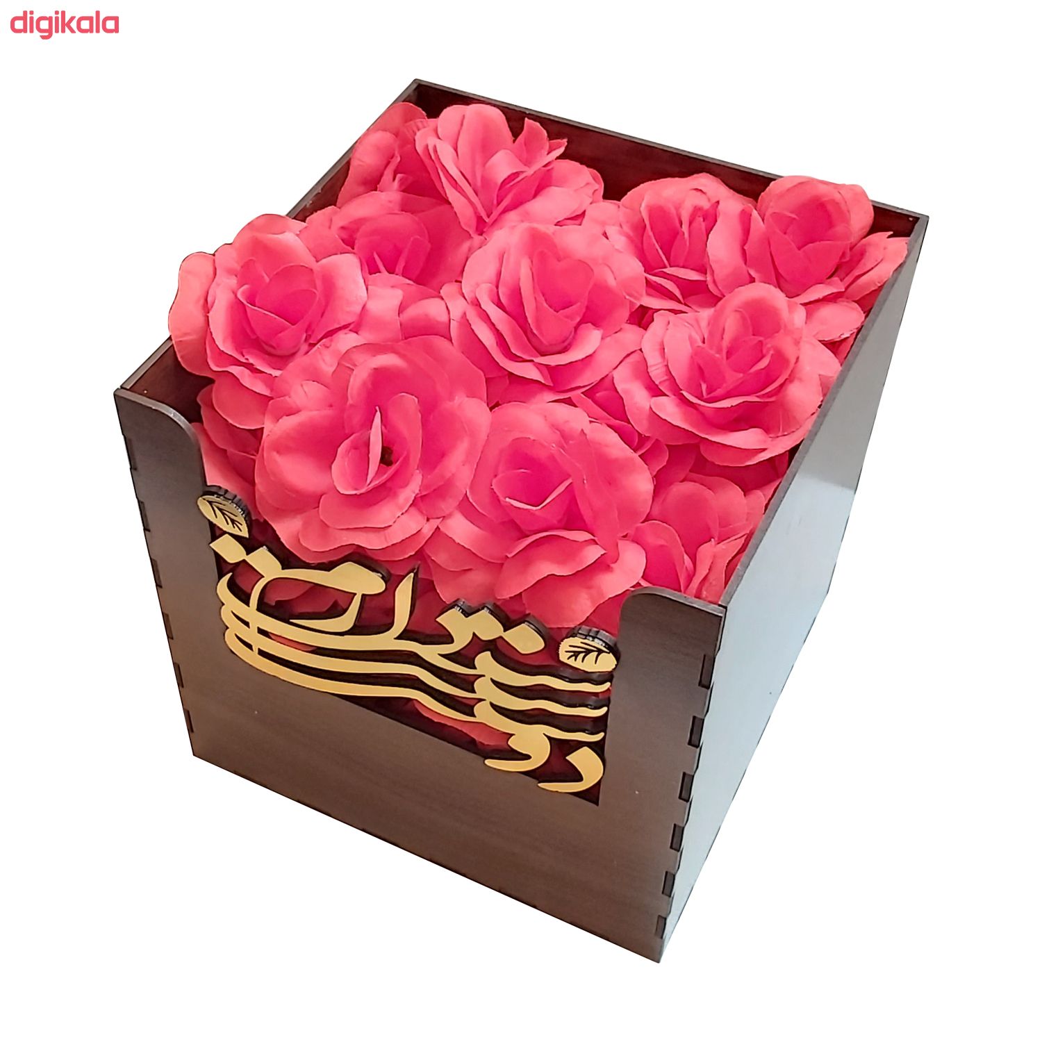 جعبه هدیه چوبی طرح love مدل hv10 main 1 2