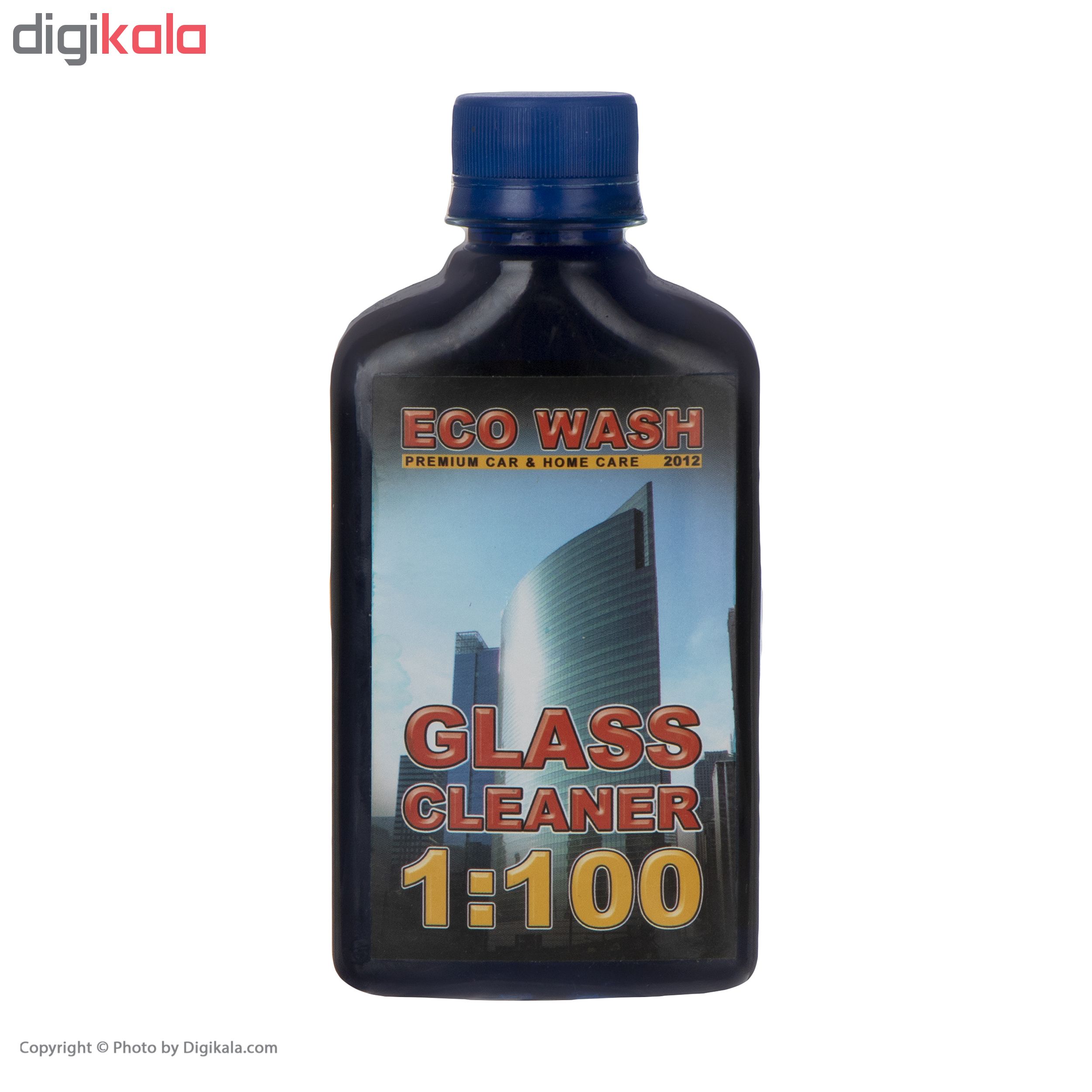 مایع شیشه پاک کن و ضد بخار اکو واش اکو واش مدل 110598 حجم 250 میلی لیتر