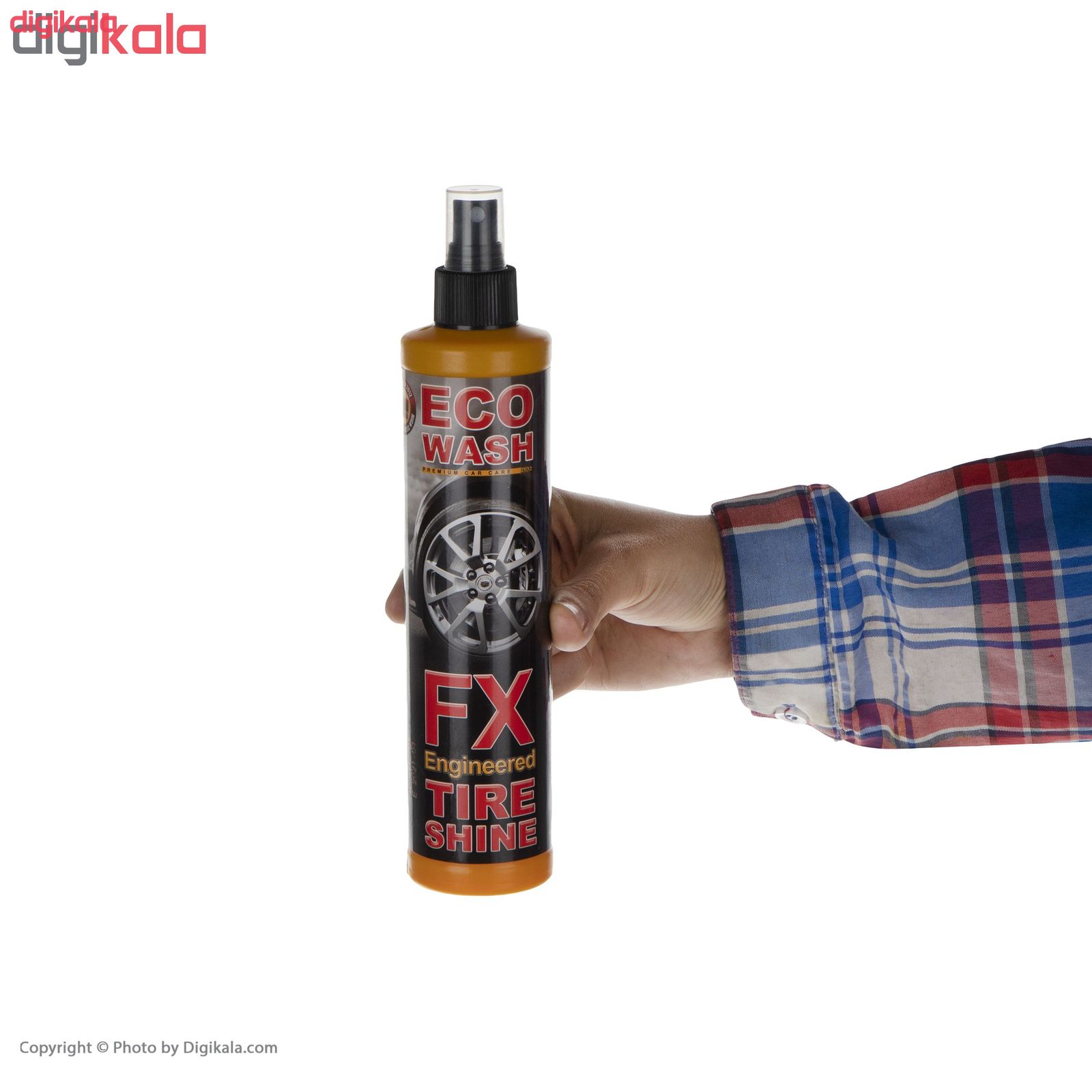 اسپری واکس لاستیک خودرو اکو واش مدل 770247 حجم 300 میلی لیتر main 1 4