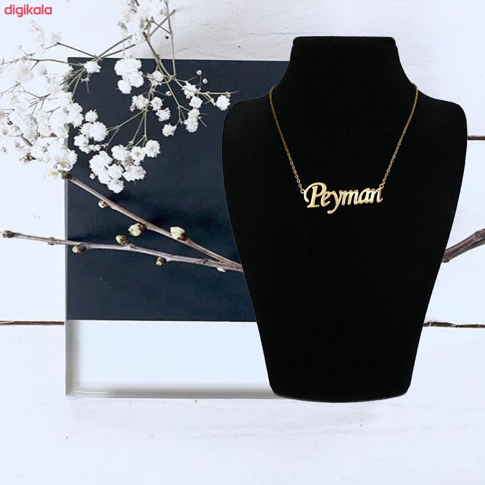 گردنبند زنانه ژوپینگ طرح پیمان کد a10 main 1 2