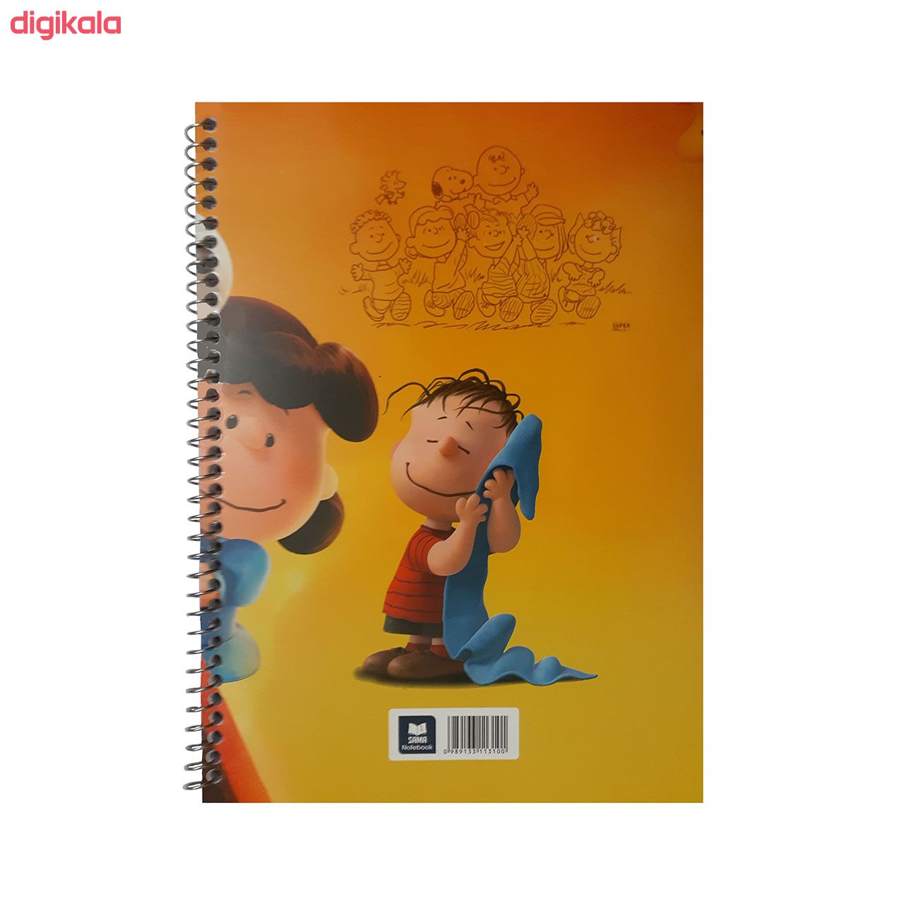 دفتر مشق سما کد 40p1 بسته 4 عددی main 1 4