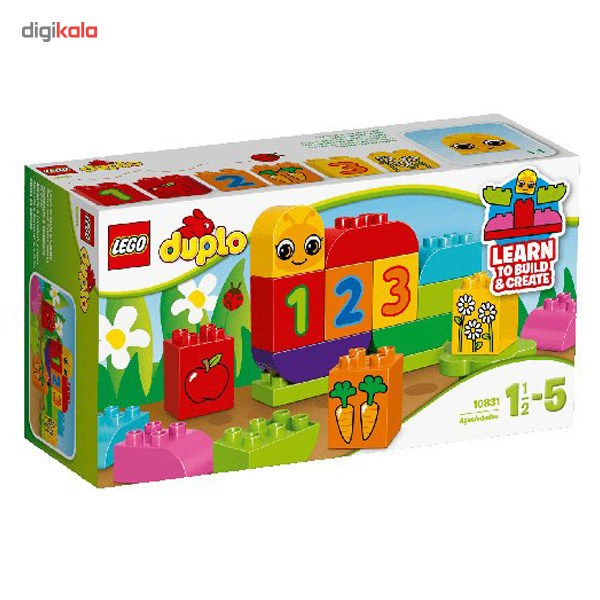لگو لگو مدل My First Caterpillar 10831 لگو لگو مدل My First Caterpillar 10831