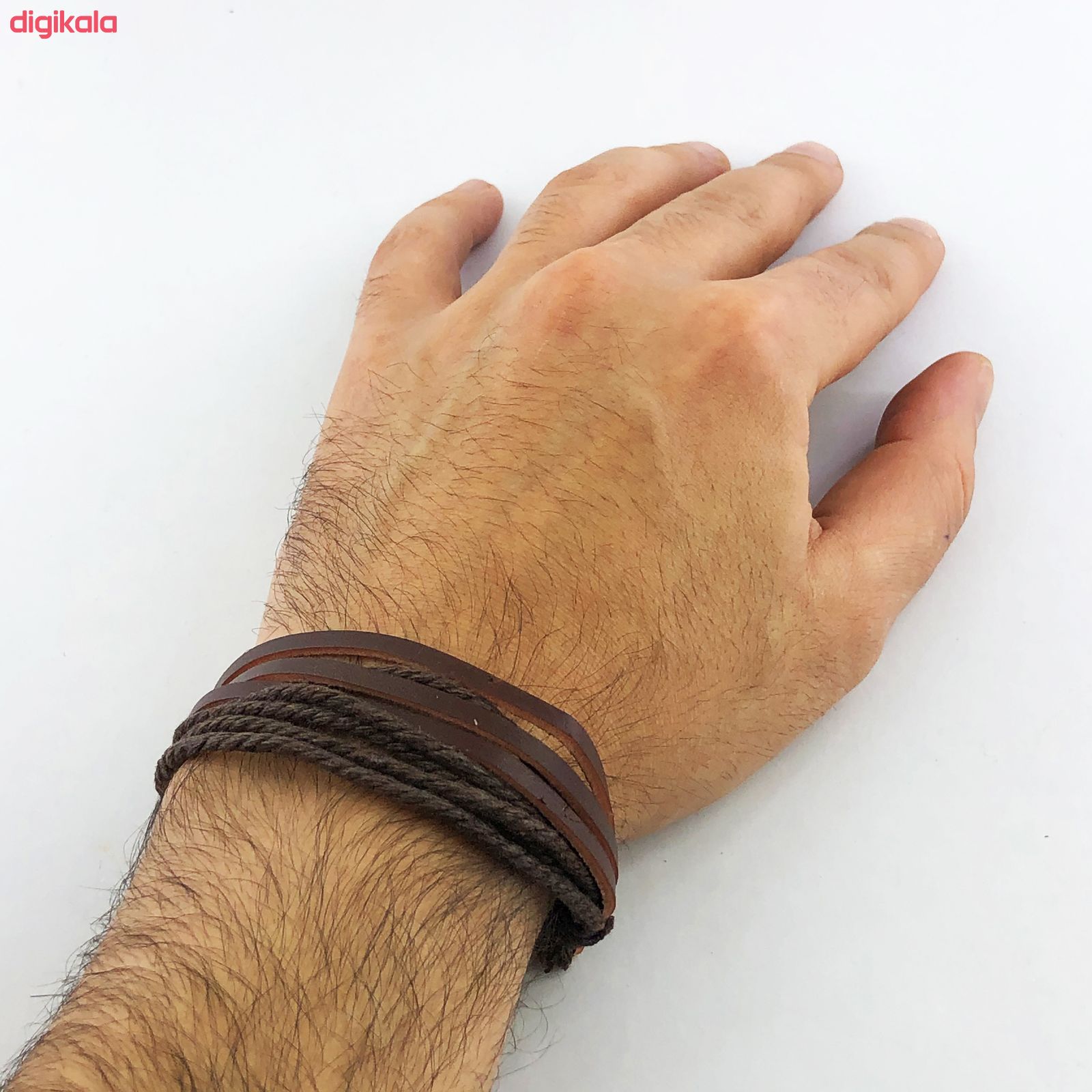 دستبند مردانه گالری عزیزی مدل GZ98501 main 1 1