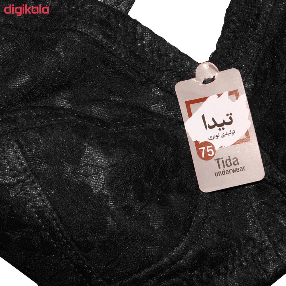 سوتین زنانه تیدا مدل MADM-02 رنگ مشکی main 1 3